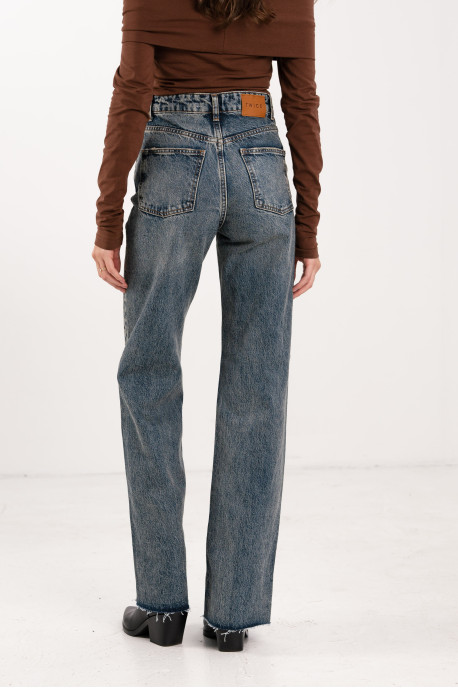 Джинси Wide leg сині WL 524
