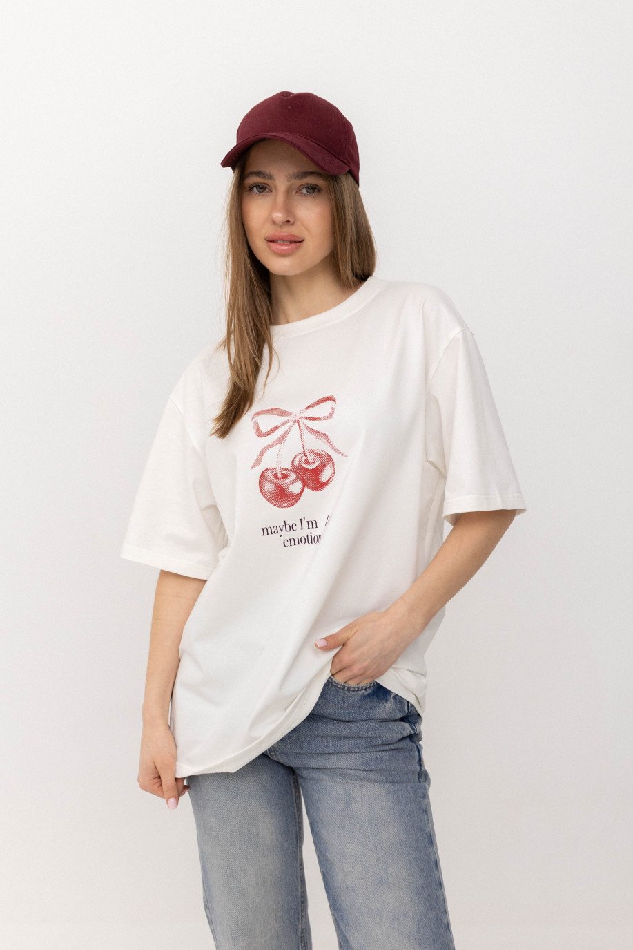 Футболка оверсайз Cherry