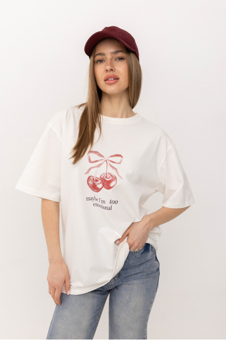 Футболка оверсайз Cherry