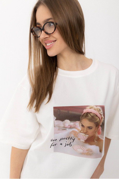 Футболка оверсайз Too pretty
