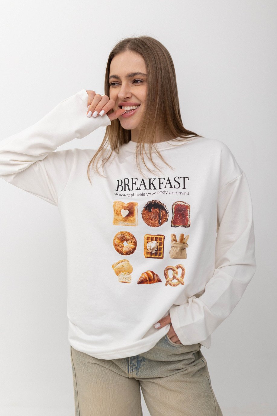 ЛОНГСЛІВ ОВЕРСАЙЗ Breakfast