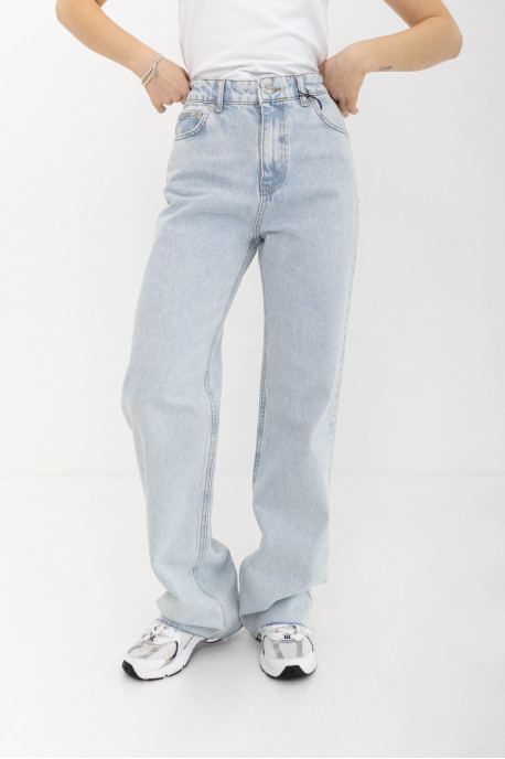 ДЖИНСИ WIDE LEG СВІТЛО БЛАКИТНІ WL 558