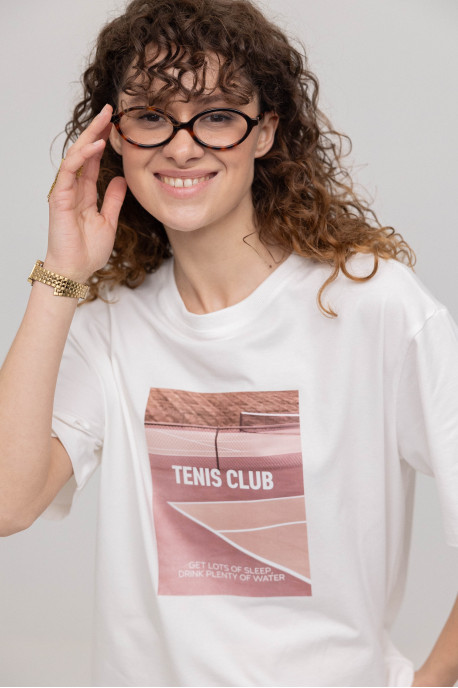 Футболка оверсайз tenis club