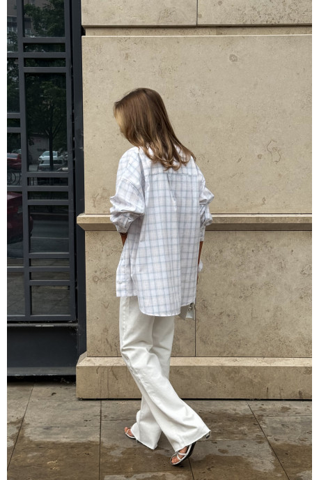 ДЖИНСИ WIDE LEG МОЛОЧНИЙ WL 541.
