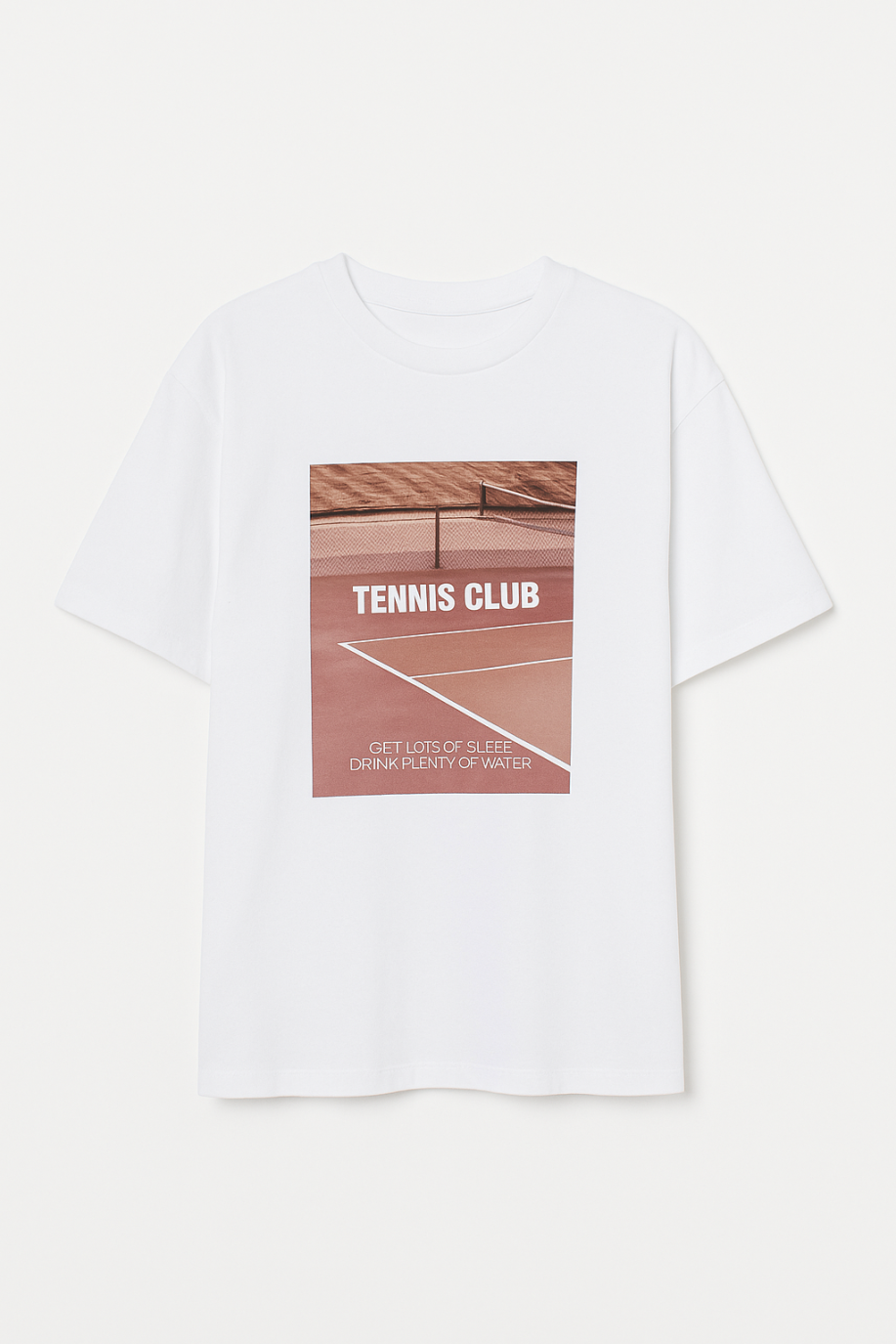 Футболка оверсайз tenis club