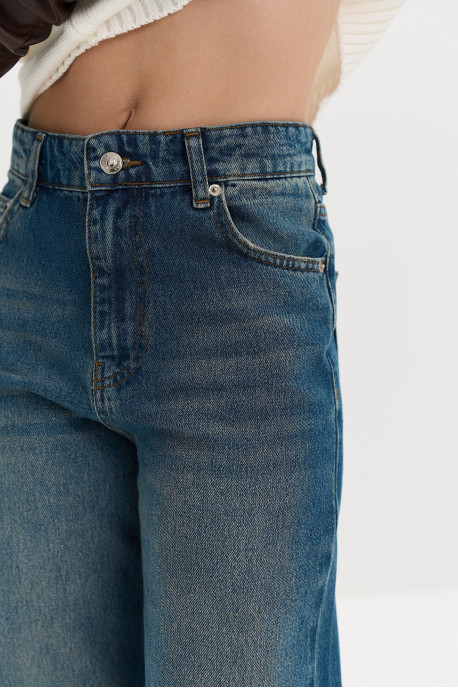 ДЖИНСИ WIDE LEG СИНІ ВІНТАЖНІ WL 594