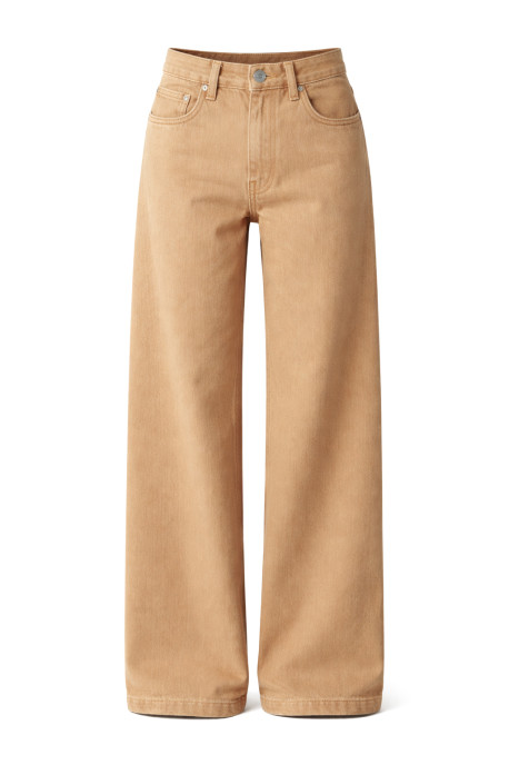 ДЖИНСИ WIDE LEG БЕЖЕВІ WL 595