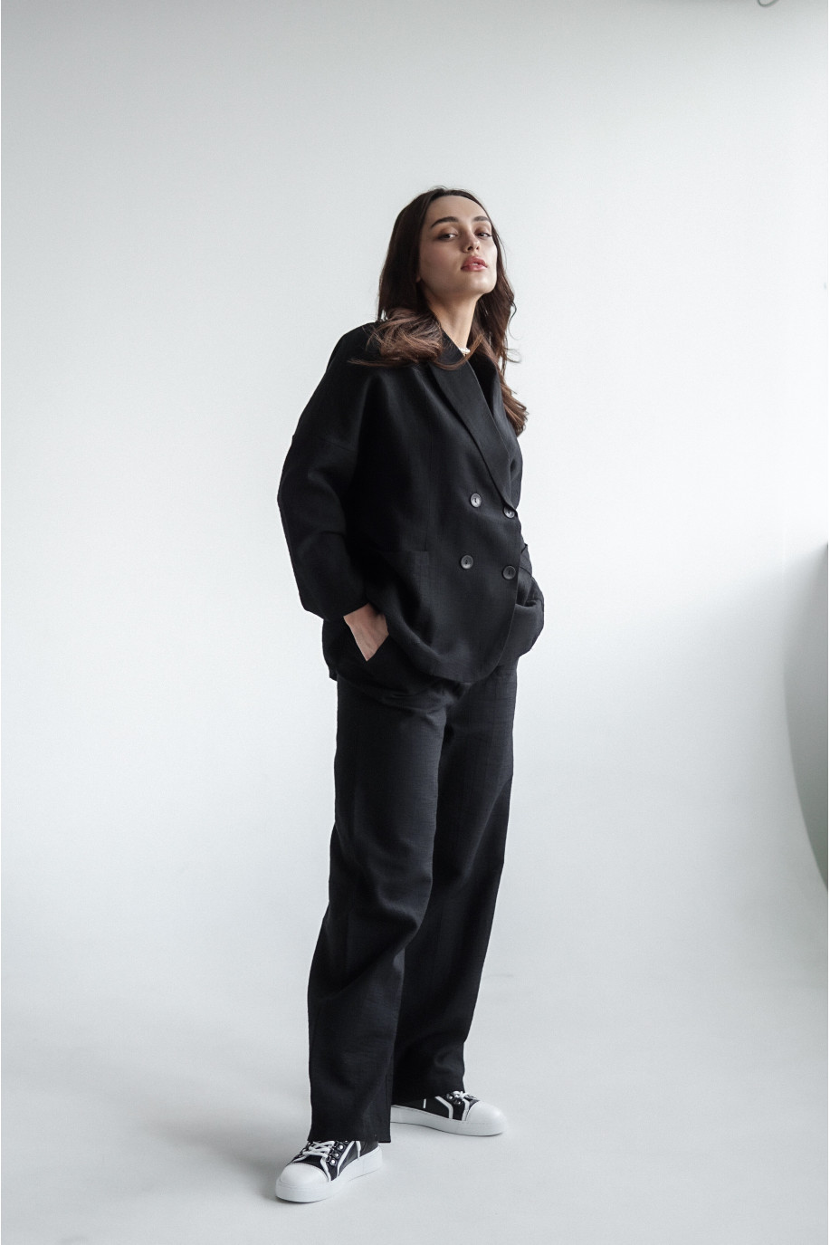 ДЖИНСИ WIDE LEG БЛАКИТНИЙ WL 613